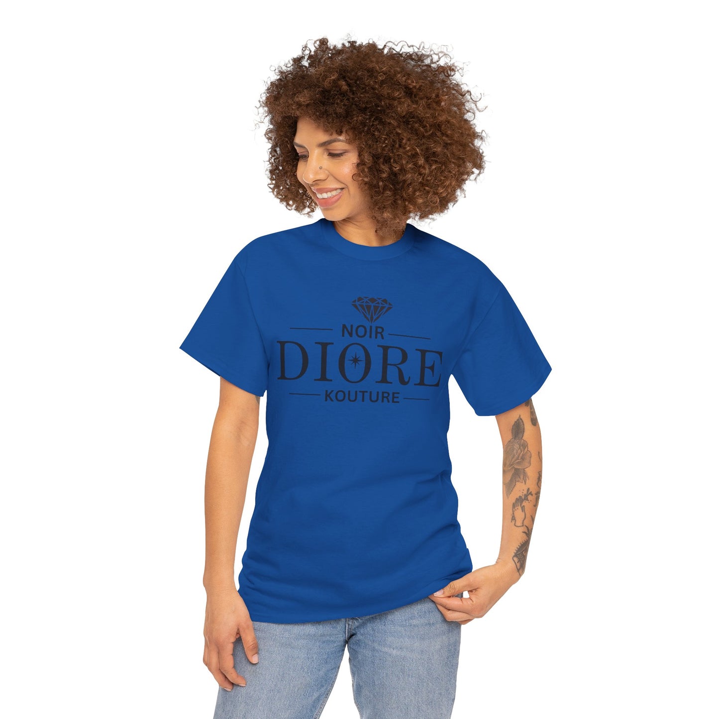 Noir Diore Kouture - Ivory Intrigue Tee