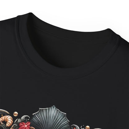 Noir Diore Kouture - Ornated Sea Graphic Tee