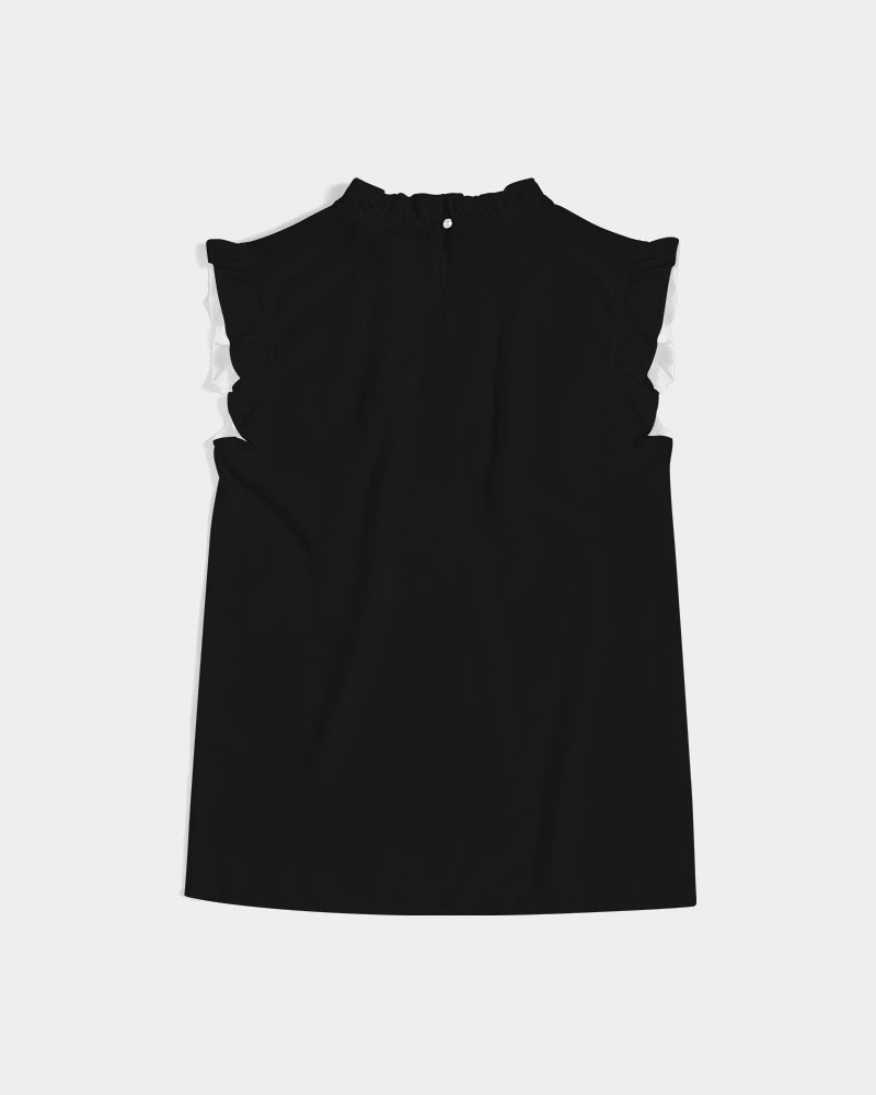 Noir Diore Kouture - Women Ruffle Sleeve Top