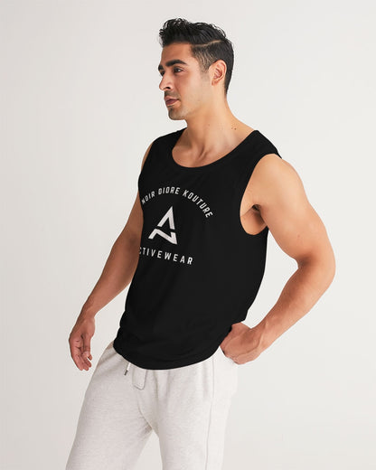 Noir Diore Kouture - Men's Black Sport Tank