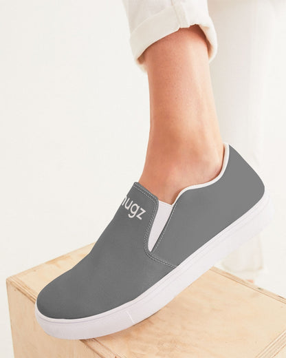 Noir Diore Kouture - Women Gray Snugz Slip-on Canvas Shoes