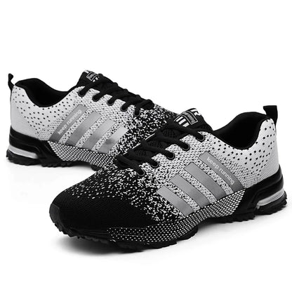 Men's Casual Sneakers - Mesh, Breathable