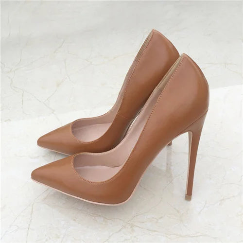 Woman's Faux Leather Classic Pumps