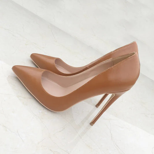 Woman's Faux Leather Classic Pumps