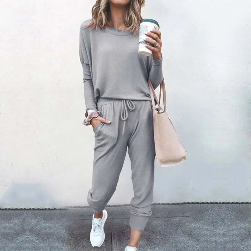 "Hello Autumn" Loose Lounge Casual Set