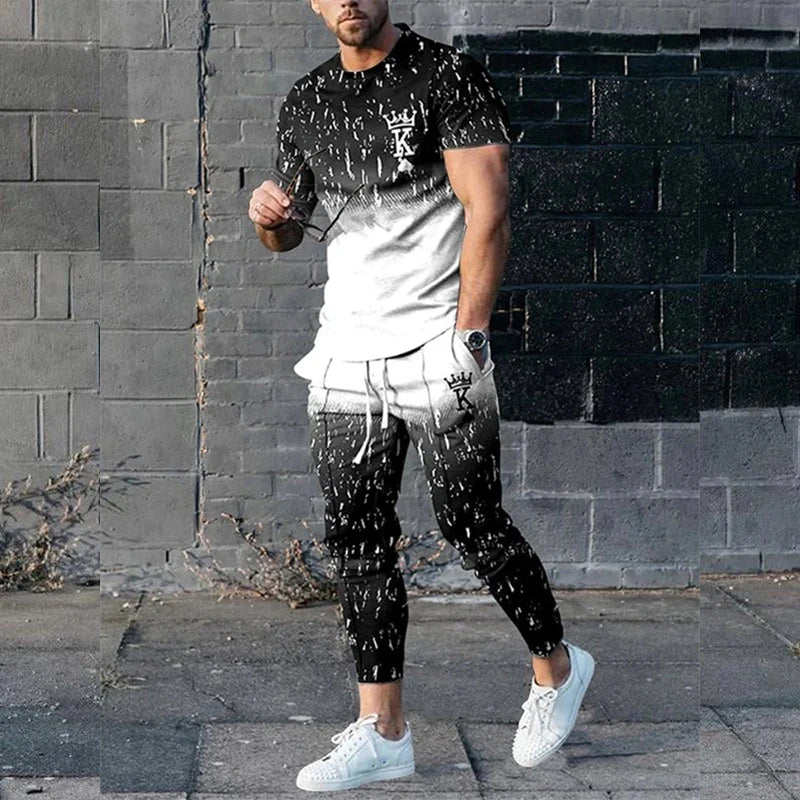 "KING" Men's Fashion Tracksuit