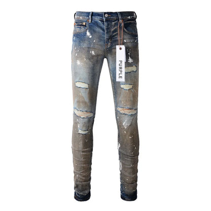 Men's Streetwear Fashion Denim, Slim Stretch Jeans