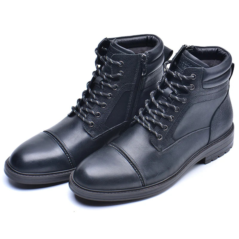 Men's High Top Genuine Leather Boots