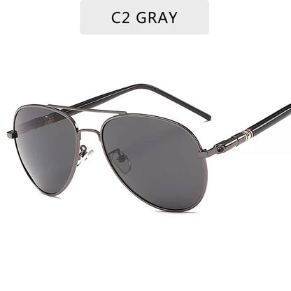 Men's Polarized Fashion Classic Pilot Sunglasses