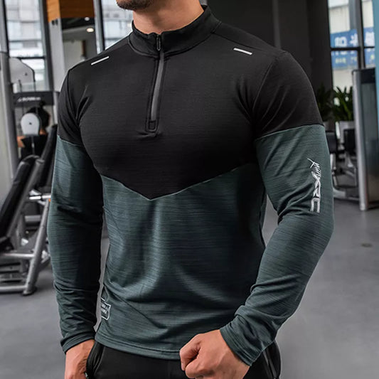 Men's Gym Compression Shirt - Dry Fit