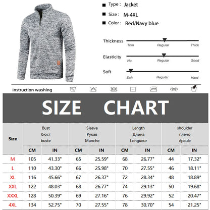 Men's Half Zip Pullover