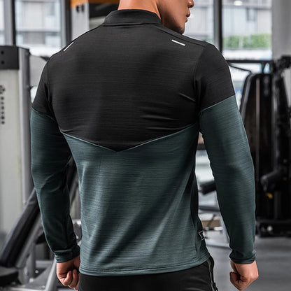 Men's Gym Compression Shirt - Dry Fit