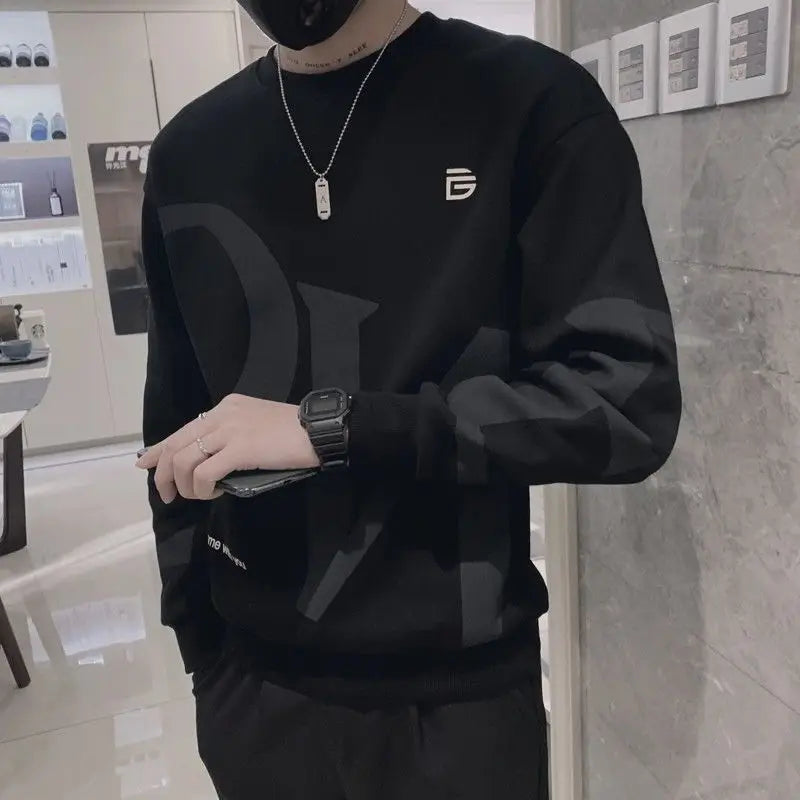 Men's Fashion O-Neck Sweatshirt