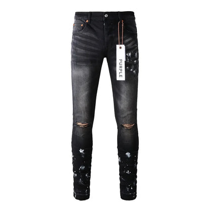 Men's Streetwear Fashion Denim, Slim Stretch Jeans