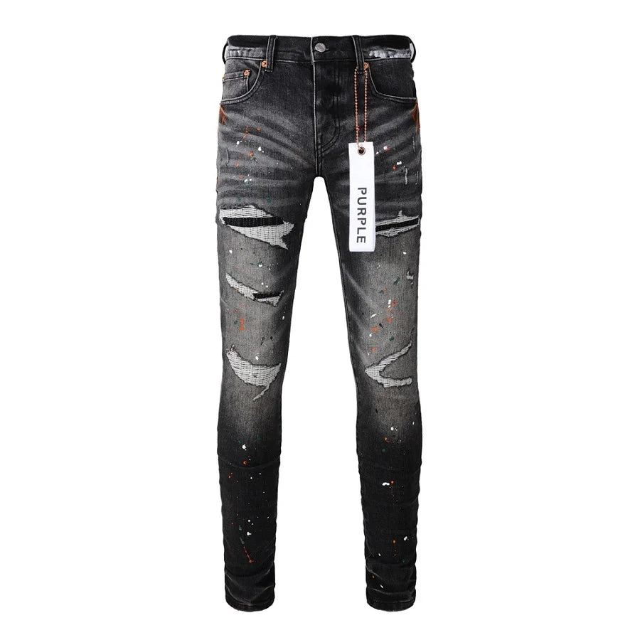 Men's Streetwear Fashion Denim, Slim Stretch Jeans