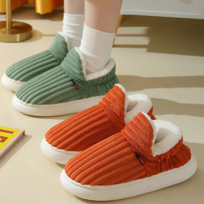 Unisex Casual Plush Slippers