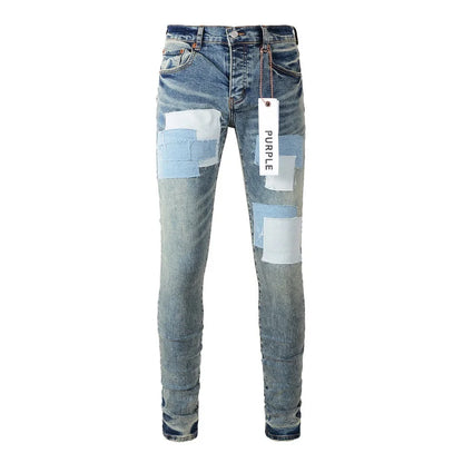 Men's Streetwear Fashion Denim, Slim Stretch Jeans