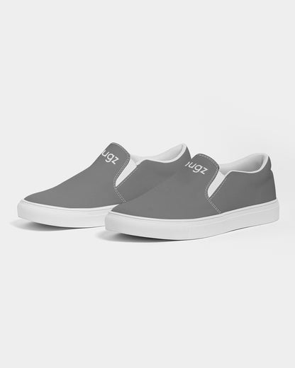 Noir Diore Kouture - Women Gray Snugz Slip-on Canvas Shoes