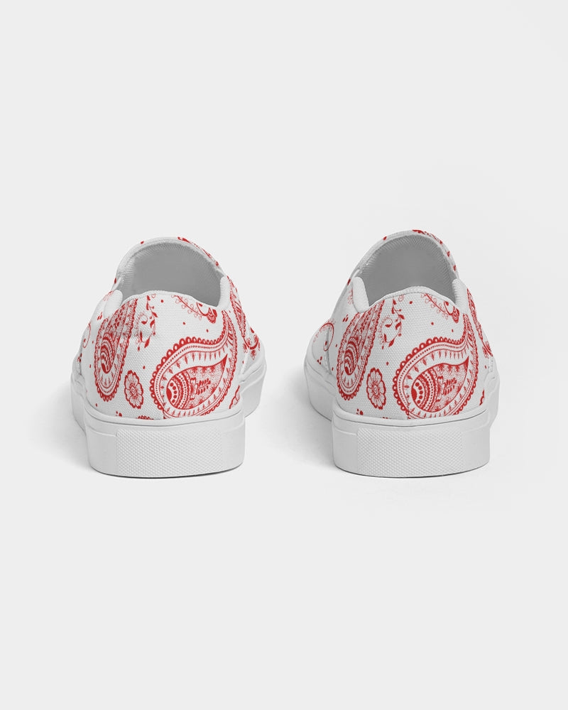 Noir Diore Kouture - Women Paisley Slip-On Canvas Shoe