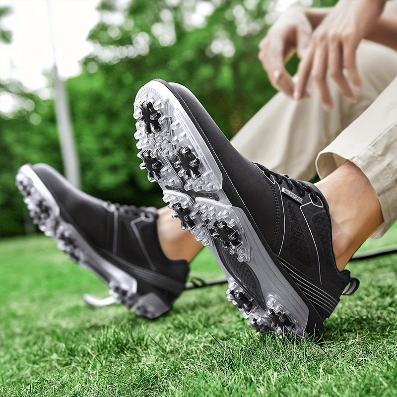 Men's Professional Golf Shoes - Waterproof, Breathable