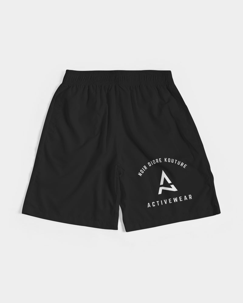 Noir Diore Kouture - Men's Black Jogger Shorts