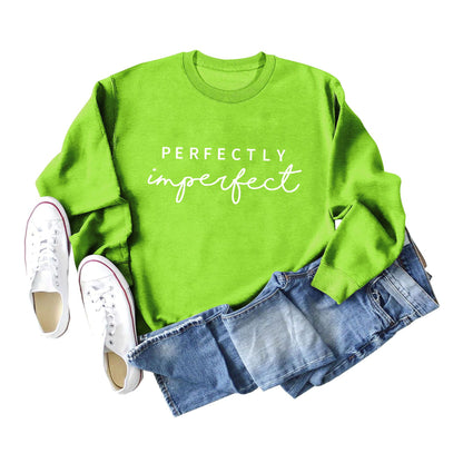 "PERFECTLY Imperfect" Women's Casual Pullover Sweater