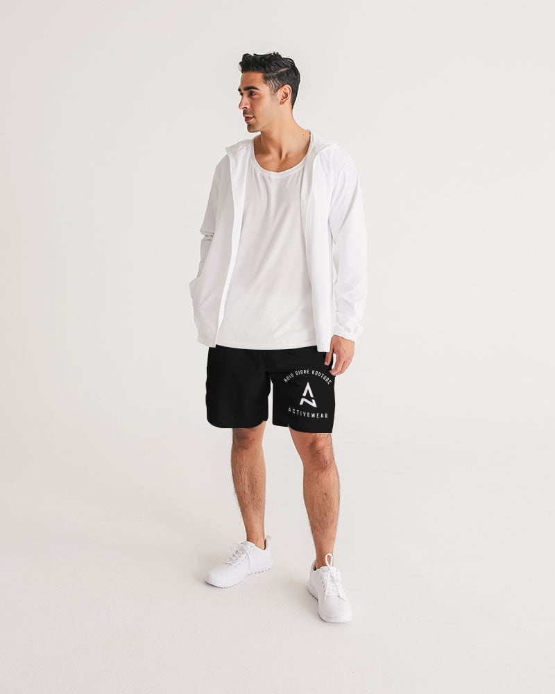 Noir Diore Kouture - Men's Black Jogger Shorts