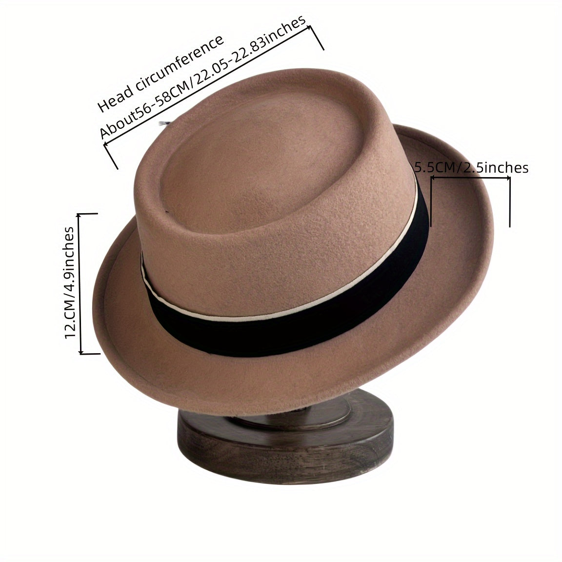 "Sullivan Wool Hat", Retro Horseback Riding Hat