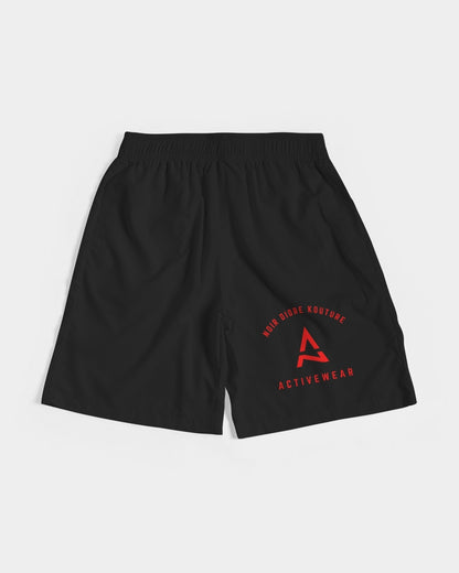 Noir Diore Kouture - Men's Black Jogger Shorts