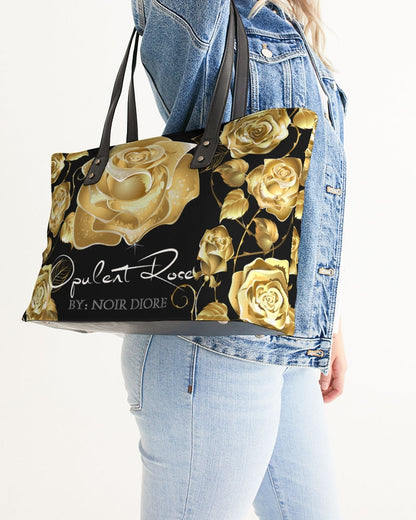 Opulent Rose Oversized Weekender Tote