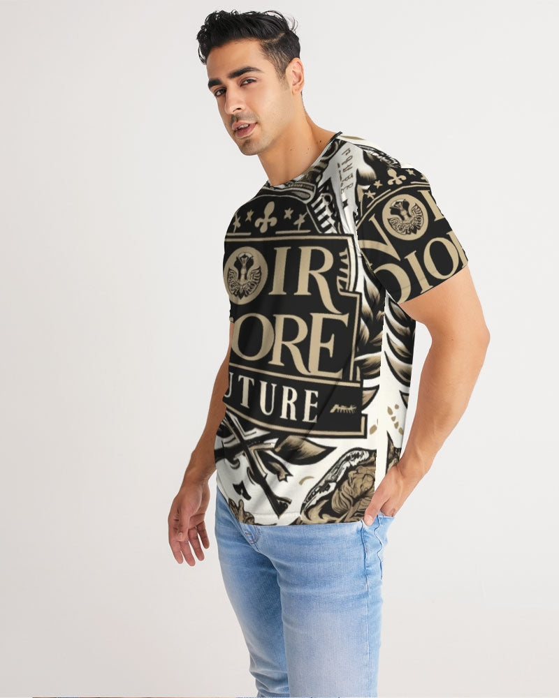 Noir Diore Kouture - Greek Geomethic Tee