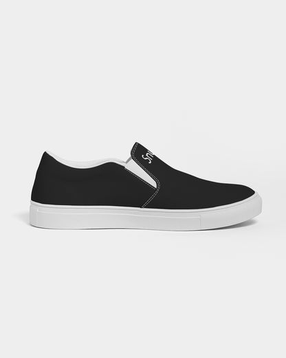 Noir Diore Kouture - Women Black Snugz Slip-on Canvas Shoes