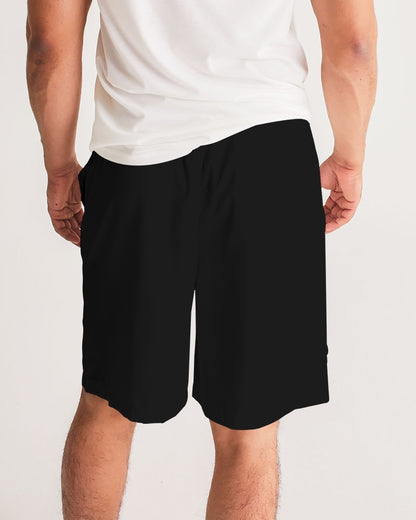 Noir Diore Kouture - Men's Black Jogger Shorts