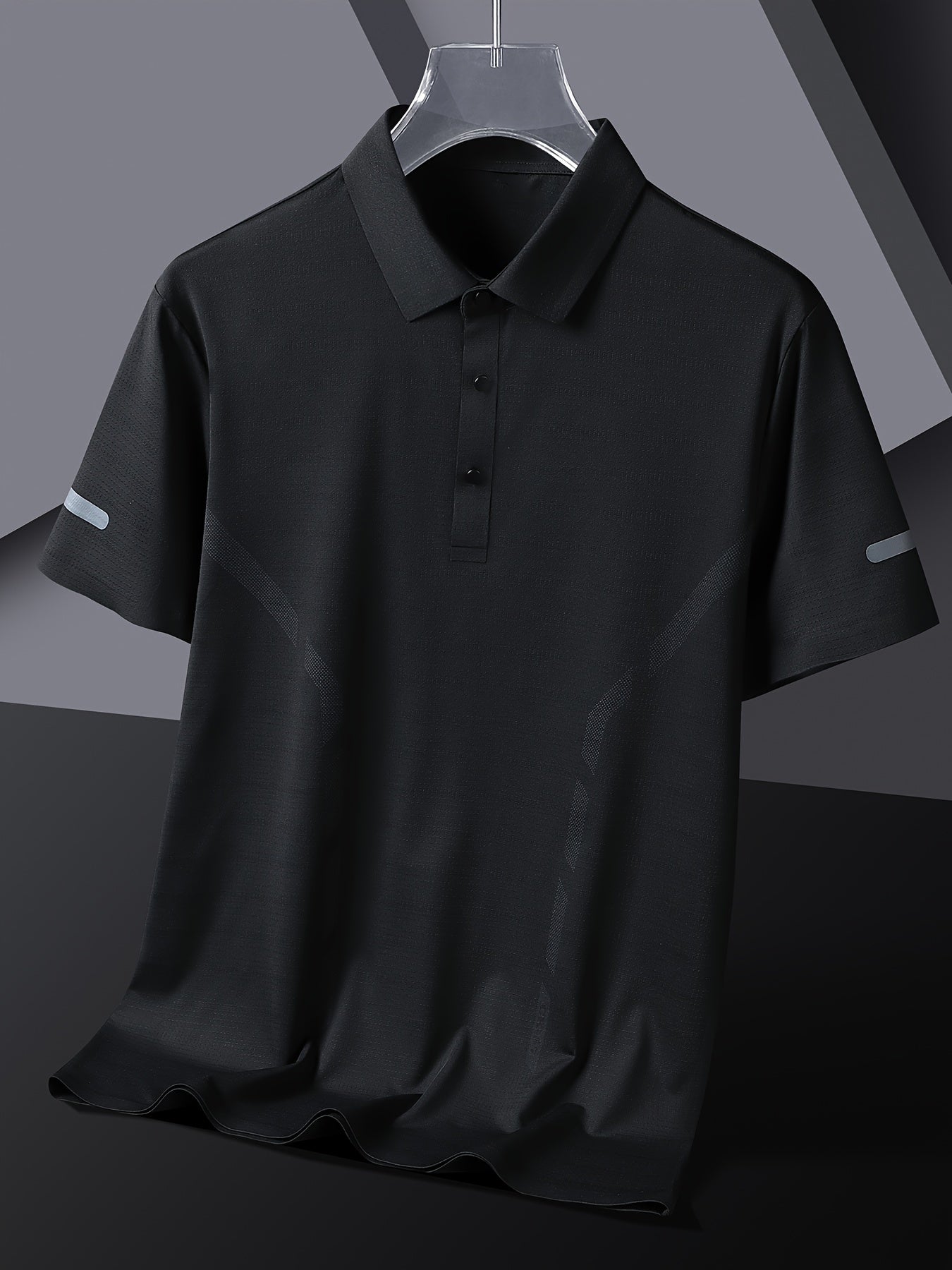 Trendy Men's Short Sleeve Golf Polo