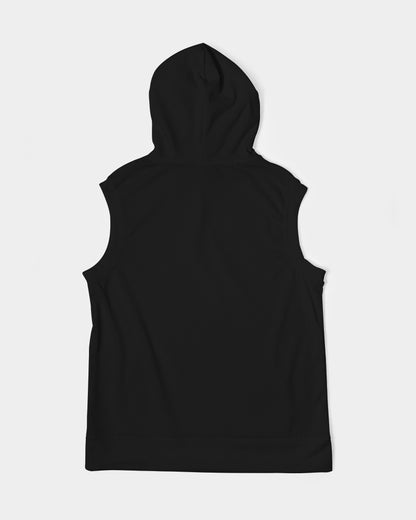 Noir Diore Kouture - Men's Black Sleeveless Hoodie