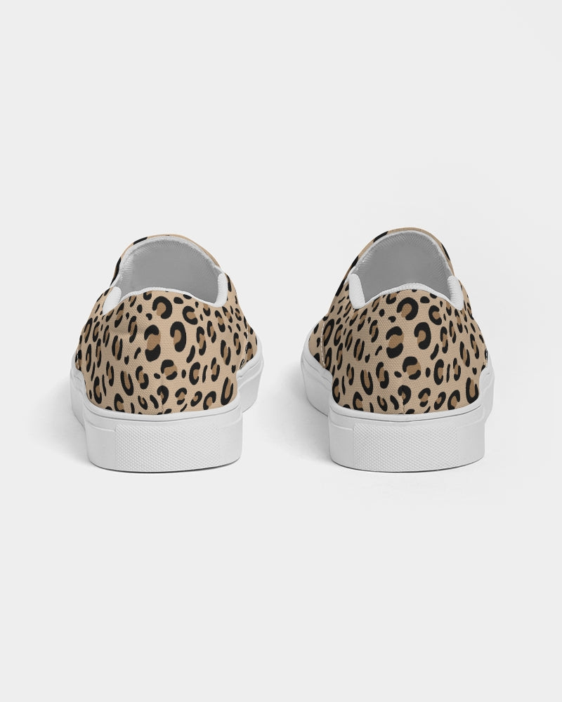 Noir Diore Kouture - Women SNUGZ' Leopard Slip-On Canvas Shoe