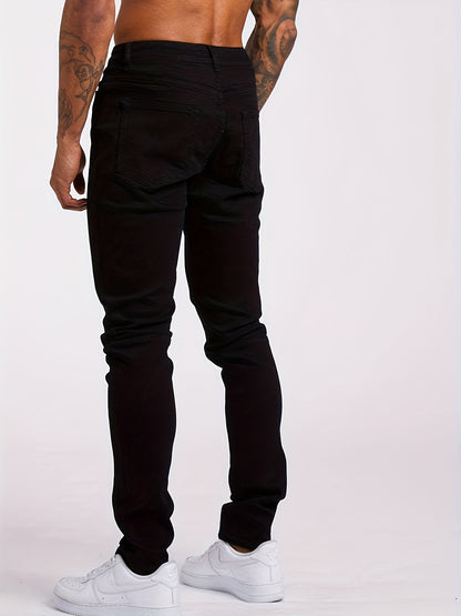 Men's Casual Slim Fit Denim Jeans - Mid Stretch