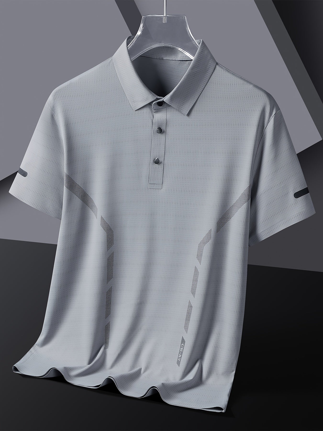 Trendy Men's Short Sleeve Golf Polo