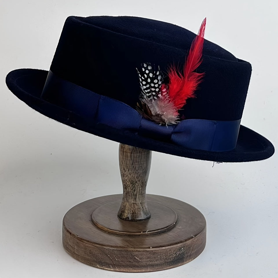 "JAZZ Top Hat" - Flat Brim - Large Brim