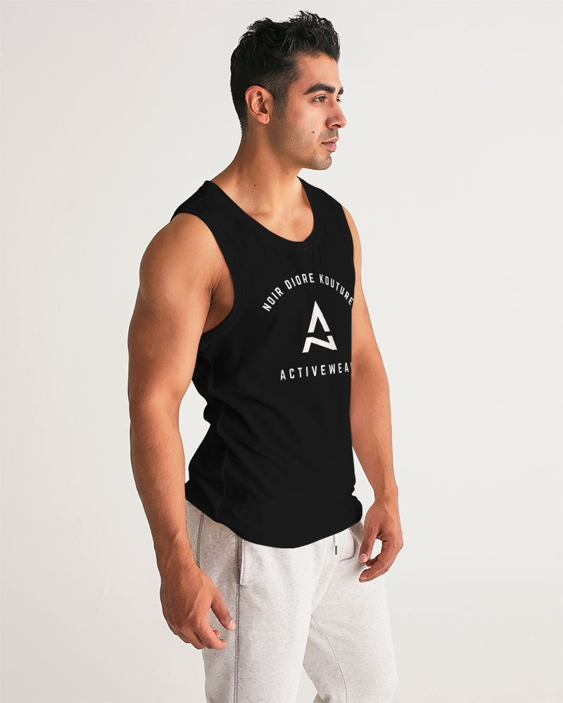 Noir Diore Kouture - Men's Black Sport Tank