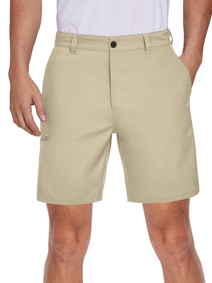 Men's Golf Hybrid Shorts w/Pockets  - Quick Dry, Lightweight