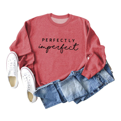 "PERFECTLY Imperfect" Women's Casual Pullover Sweater