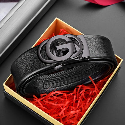 Men's Automatic Buckle, Business Casual Pants Belt