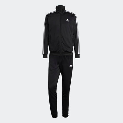 Adidas Basic 3-stripes Tricot Track Suit - Black