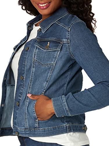 Women's Medium Blue, Denim Jacket