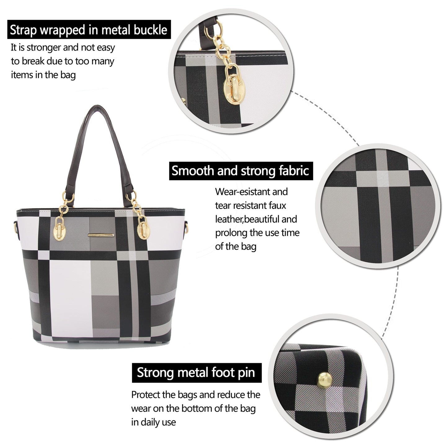 6-pc Designer Handbag Collection