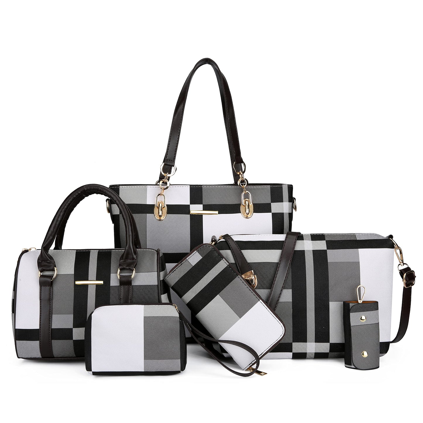 6-pc Designer Handbag Collection