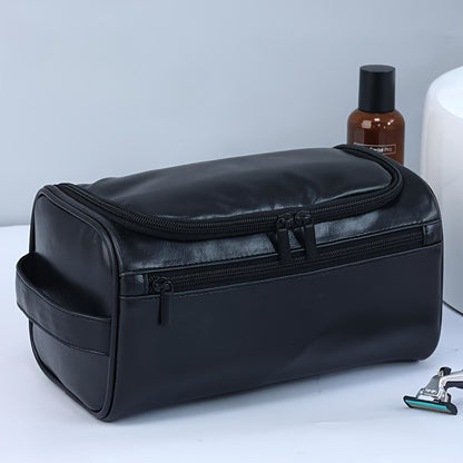 Leather Dopp Travel Bag