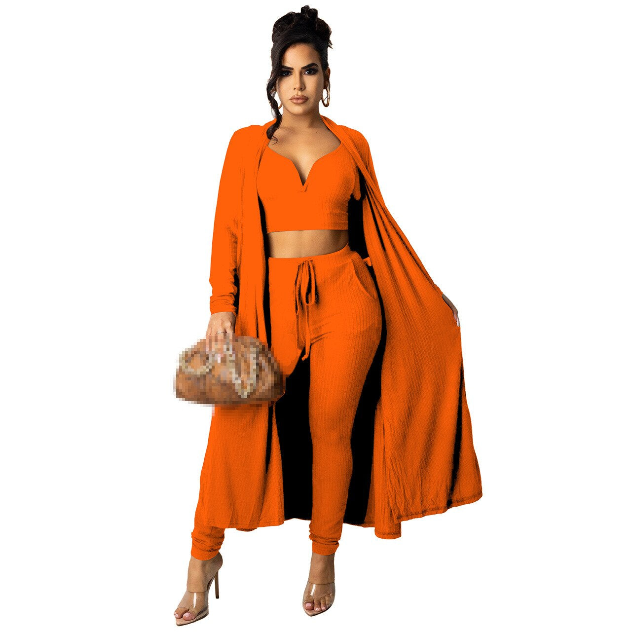 Fall Clothes for Women 3 Piece Set Three Pieces Sets Women Outfits Pants Sets Fall 2021 Female Fashion Tracksuit Wholesale